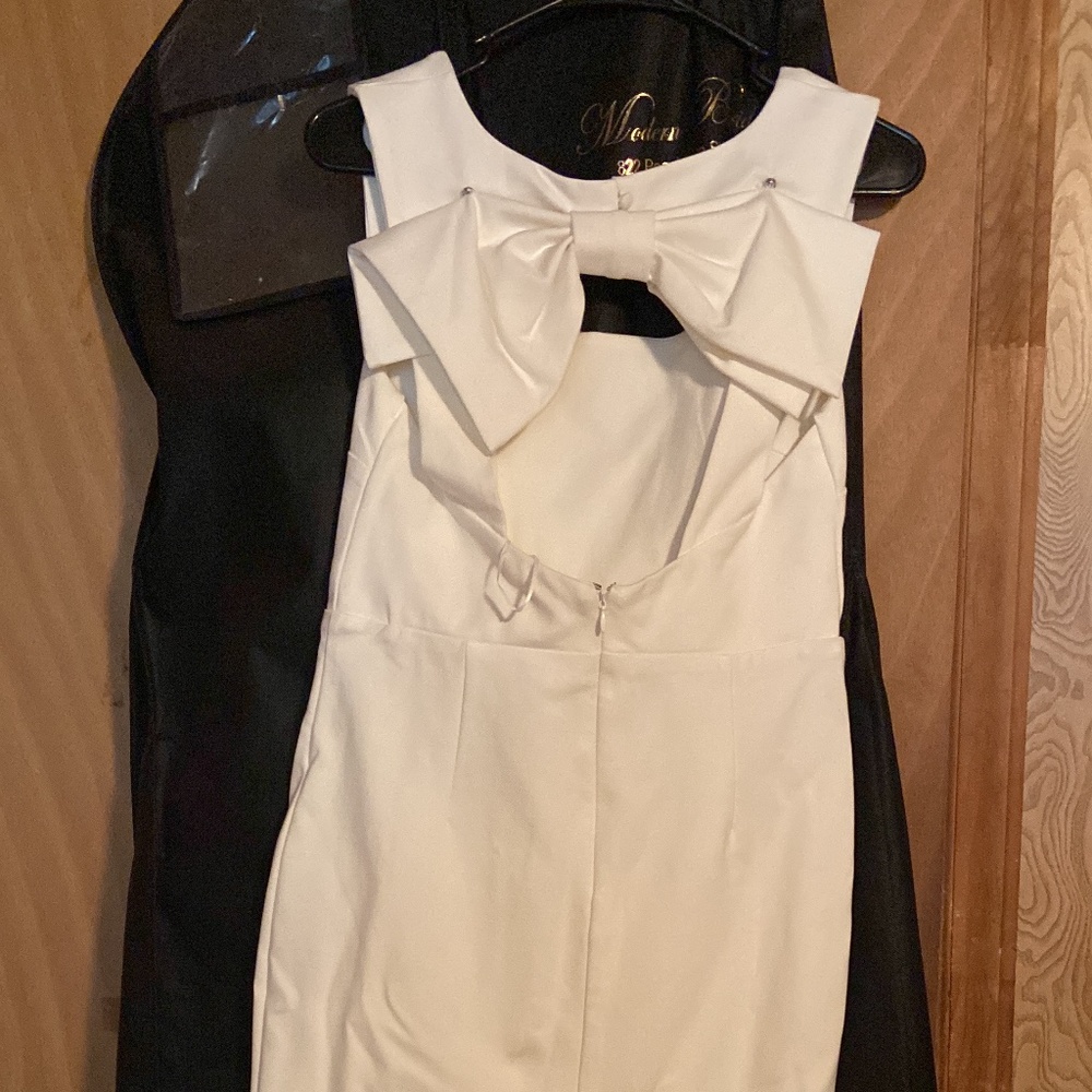 Mable White MIDI Dress